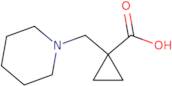 1-(Piperidin-1-ylmethyl)cyclopropane-1-carboxylic acid