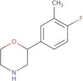 2-(4-Fluoro-3-methylphenyl)morpholine