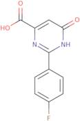 -2(4-Fluorophenyl)-6-Oxo-1,6-Dihydropyrimidine-4-Carboxylic Acid