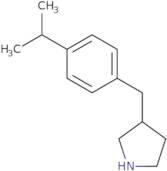 3-{[4-(Propan-2-yl)phenyl]methyl}pyrrolidine