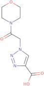 1-(2-Morpholin-4-yl-2-oxo-ethyl)-1H-[1,2,3]triazole-4-carboxylic acid