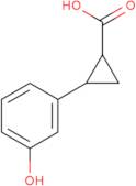 2-(3-Hydroxyphenyl)cyclopropane-1-carboxylic acid