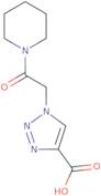 1-(2-Oxo-2-piperidin-1-yl-ethyl)-1H-[1,2,3]triazole-4-carboxylic acid