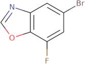 5-Bromo-7-fluoro-1,3-benzoxazole