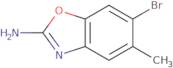 6-Bromo-5-methylbenzo[D]oxazol-2-amine