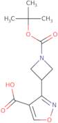 3-{1-[(tert-Butoxy)carbonyl]azetidin-3-yl}-1,2-oxazole-4-carboxylic acid