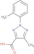 5-Methyl-2-(2-methylphenyl)-2H-1,2,3-triazole-4-carboxylic acid