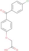 2-[4-(4-Chlorobenzoyl)phenoxy]acetic acid