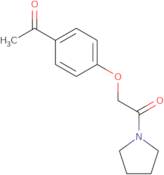 2-(4-Acetylphenoxy)-1-(pyrrolidin-1-yl)ethan-1-one