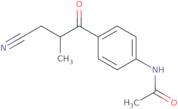 N-(4-(3-Cyano-2-methylpropanoyl)phenyl)acetamide