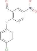 5-Nitro-2-(4-chlorophenylthio)benzaldehyde