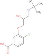 1-tert-Butylamino-3-(2-chloro-5-carboxyphenoxy)-2-propanol hydrochloride