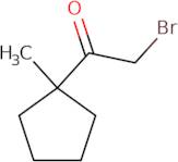 2-Bromo-1-(1-methylcyclopentyl)ethan-1-one