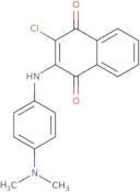 2-Chloro-3-{[4-(dimethylamino)phenyl]amino}-1,4-dihydronaphthalene-1,4-dione