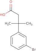 3-(3-Bromophenyl)-3-methylbutanoic acid