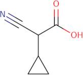 2-Cyano-2-cyclopropylacetic acid