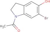 1-(6-Bromo-5-hydroxy-2,3-dihydro-1H-indol-1-yl)ethan-1-one