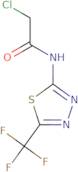 2-Chloro-N-(5-trifluoromethyl-[1,3,4]thiadiazol-2-yl)-acetamide