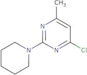 4-Chloro-6-methyl-2-piperidin-1-ylpyrimidine