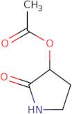 2-Oxopyrrolidin-3-yl acetate