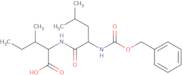 (2S,3S)-2-((S)-2-(((Benzyloxy)carbonyl)amino)-4-methylpentanamido)-3-methylpentanoic acid