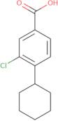 3-Chloro-4-cyclohexylbenzoic acid