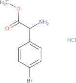 Methyl 2-amino-2-(4-bromophenyl)acetate hydrochloride
