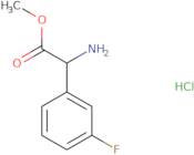 Methyl amino(3-fluorophenyl)acetate hydrochloride