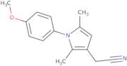 2-[1-(4-Methoxyphenyl)-2,5-dimethyl-1H-pyrrol-3-yl]acetonitrile