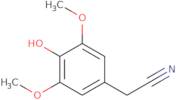 3,5-Dimethoxy-4-hydroxyphenyl acetonitrile