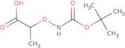 (2S)-2-({[(tert-Butoxy)carbonyl]amino}oxy)propanoic acid