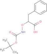 2-(([(tert-Butoxy)carbonyl]amino)oxy)-3-phenylpropanoic acid