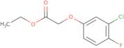 Ethyl 2-(3-chloro-4-fluorophenoxy)acetate