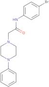 N-(4-Bromophenyl)-2-(4-phenylpiperazin-1-yl)acetamide