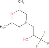 3-(2,6-Dimethylmorpholino)-1,1,1-trifluoro-2-propanol