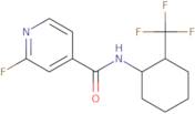 2-Fluoro-N-[2-(trifluoromethyl)cyclohexyl]pyridine-4-carboxamide