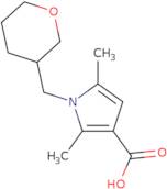 2,5-Dimethyl-1-[(oxan-3-yl)methyl]-1H-pyrrole-3-carboxylic acid