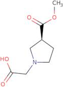 (S)-1-Carboxymethyl-pyrrolidine-3-carboxylic acid methyl ester ee