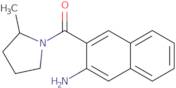 3-(2-Methylpyrrolidine-1-carbonyl)naphthalen-2-amine