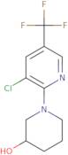 3'-Chloro-5'-trifluoromethyl-3,4,5,6-tetrahydro-2H-[1,2']bipyridinyl-3-ol