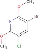 3-Bromo-5-chloro-2,6-dimethoxypyridine