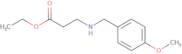 Ethyl 3-{[(4-methoxyphenyl)methyl]amino}propanoate