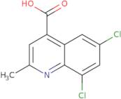 6,8-Dichloro-2-methyl-quinoline-4-carboxylic acid