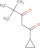 1-Cyclopropyl-4,4-dimethylpentane-1,3-dione