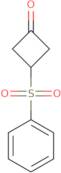 3-(Benzenesulfonyl)cyclobutan-1-one
