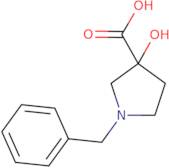 1-Benzyl-3-hydroxypyrrolidine-3-carboxylic acid