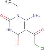 6-Amino-5-(2-chloroacetyl)-1-ethyl-1,2,3,4-tetrahydropyrimidine-2,4-dione