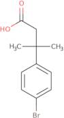 3-(4-Bromophenyl)-3-methylbutanoic acid