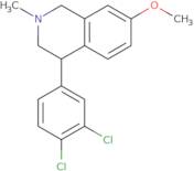 4-(3,4-Dichlorophenyl)-7-methoxy-2-methyl-1,2,3,4-tetrahydroisoquinoline