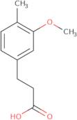 3-(3-Methoxy-4-methylphenyl)propanoic acid